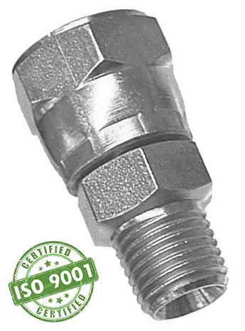 1/2" Male Npt To 1/2" Female Npsm Thread Adapter 1