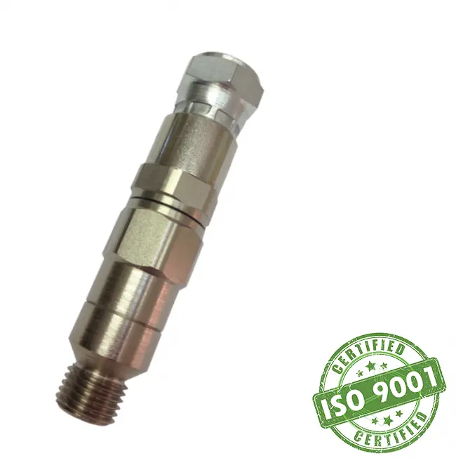 1/4" Male Nps To 1/4" Female Npsm Gun Swivel With Integrated Filter Housing 1