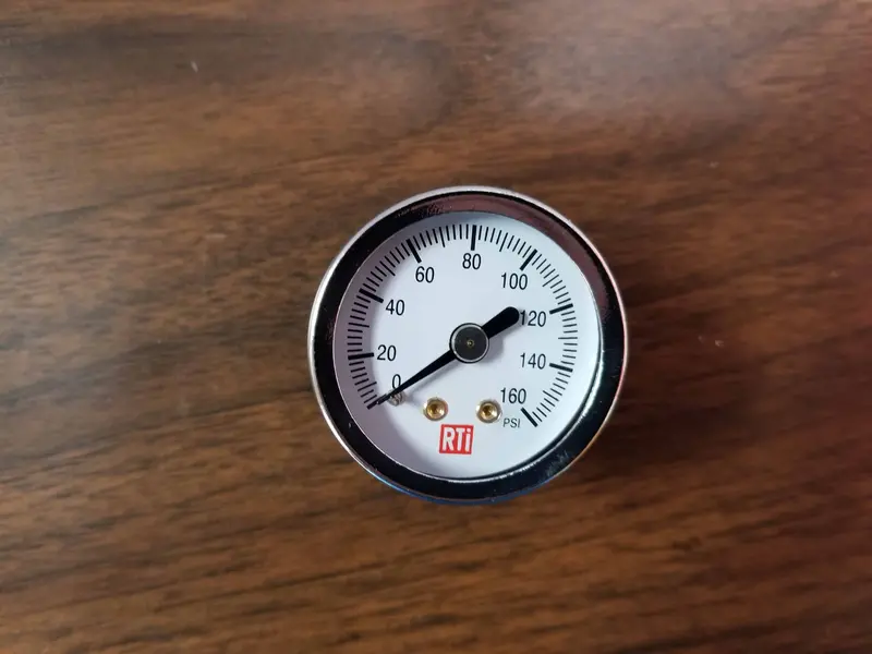 1/8" Npt Pressure Gauge – 0–160 Psi Range 1