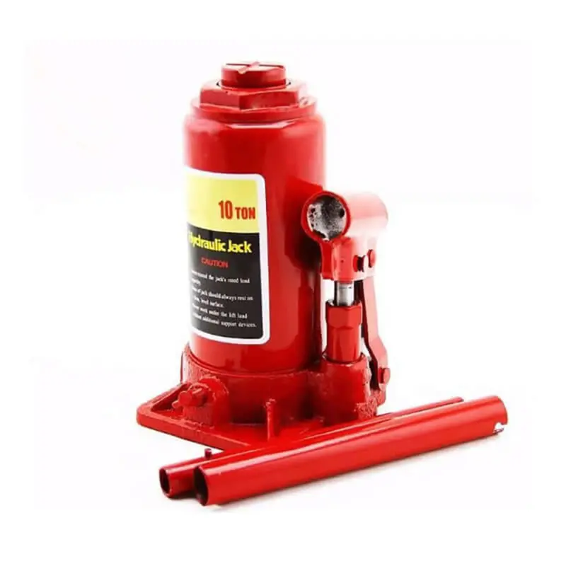 10-Ton Hydraulic Bottle Jack – Heavy-Duty Lifting Equipment With Safety Valve 1
