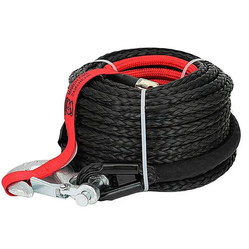 12 Mm X 25 M Synthetic Winch Cable – High-Strength Dyneema Rope 1