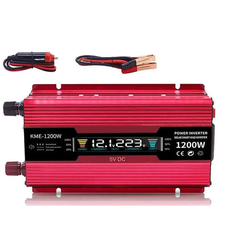 1200W Pure Sine Wave Car Power Inverter – 24V Dc To 110V Ac 1