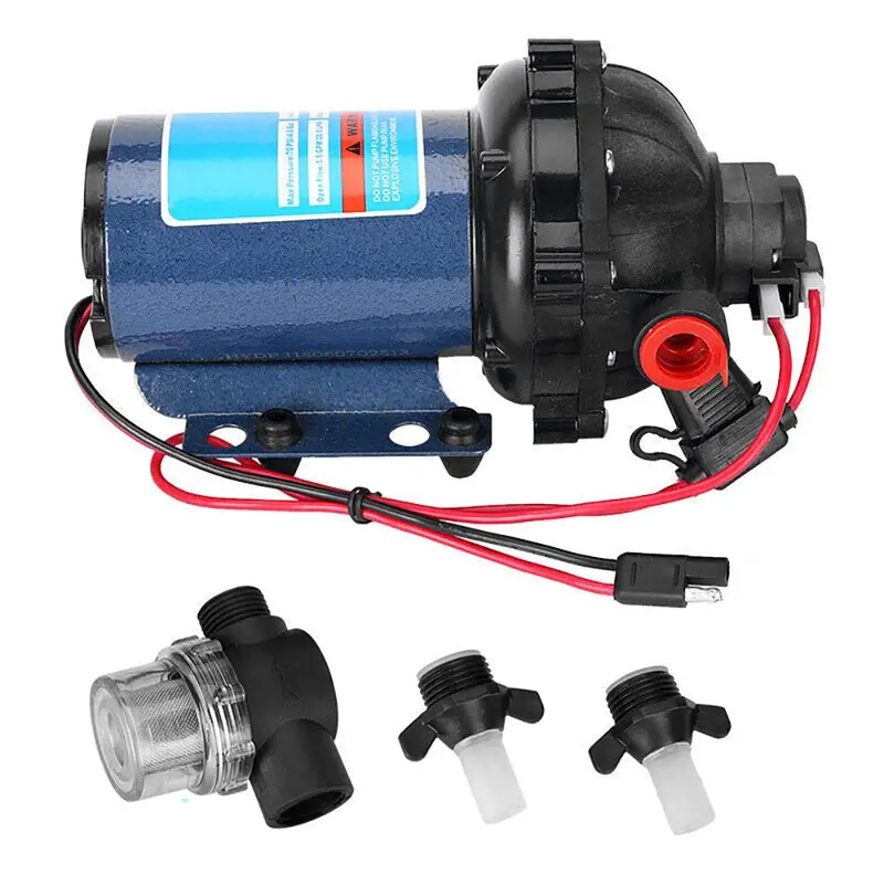 12V Dc Self-Priming Mini Water Transfer Pump For Rvs And Boats 1