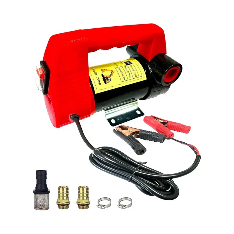 12V Portable Diesel And Fuel Transfer Pump For Tanks And Vehicles 1