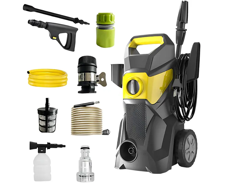 1800W Corded Electric Pressure Washer For Home And Garden Cleaning 1