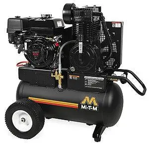 20-Gallon Dual-Stage Gas Air Compressor - Am2-Ph09-20M 1
