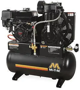 20-Gallon Dual-Stage Gas Air Compressor - Am2-Sh09-20M 1