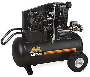 20-Gallon Single-Stage Electric Air Compressor - Am1-Pe15-20M 1
