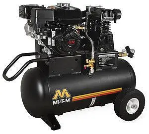 20-Gallon Single-Stage Gas Air Compressor - Am1-Ph65-20M 1