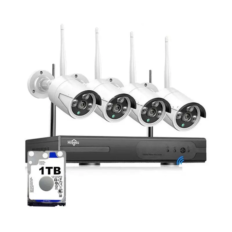 2Mp Wireless Security Camera System With Night Vision 1