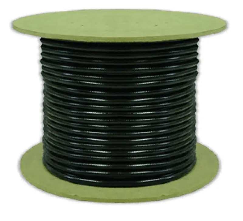 3/8" General-Purpose Fluid Hose – Black, 750 Psi, 500' Spool (Fittings Not Included) 1