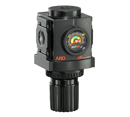 3000 Series 3/4-Inch Air Pressure Regulator – Flush-Mount Gauge, 0–140 Psi, 290 Scfm 1