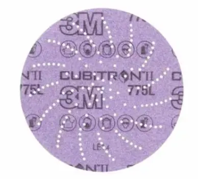 3M Cubitron Ii Xtract Film Disc 775L – 5" Diameter, 220+ Grit, Case Of 5 1
