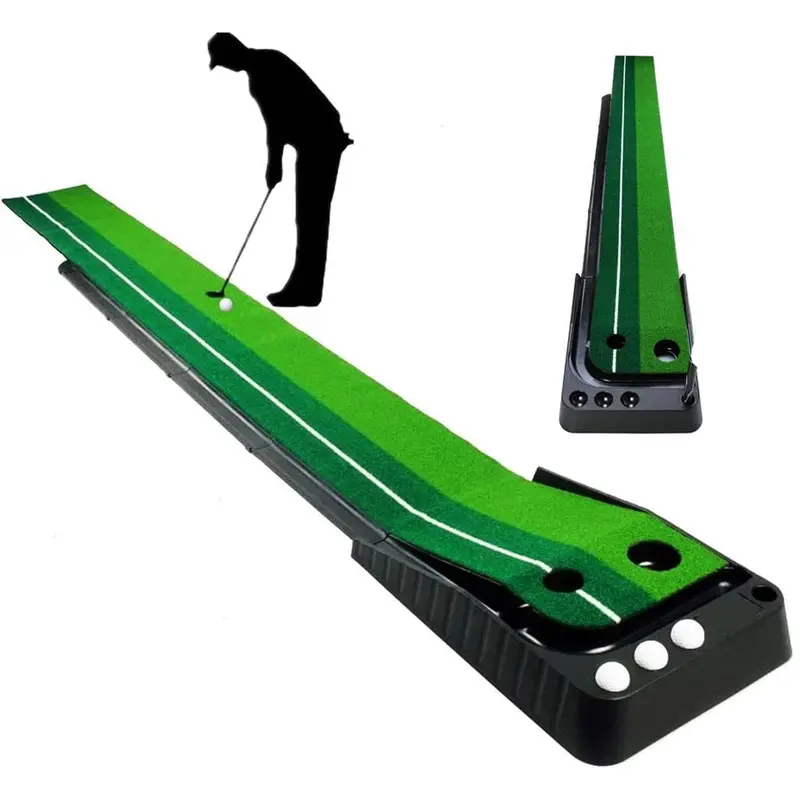 3M Indoor Putting Green Mat – Realistic Golf Practice Surface For Home Or Office 1