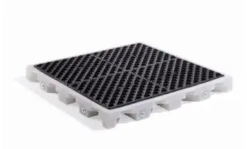 4-Drum Poly Drip Deck – 52" × 52" × 5.75", 44-Gallon Sump Capacity 1