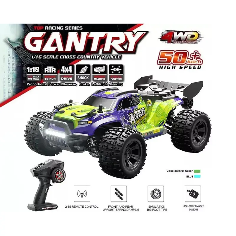 4Wd Rc Monster Truck – Remote-Controlled Off-Road Crawler 1