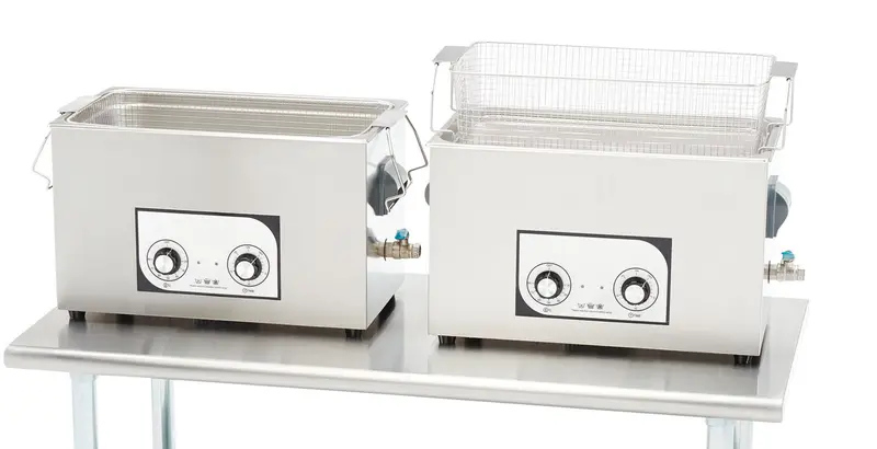 5-Gallon Heated Stainless Steel Ultrasonic Cleaning Tank – Industrial Grade 1