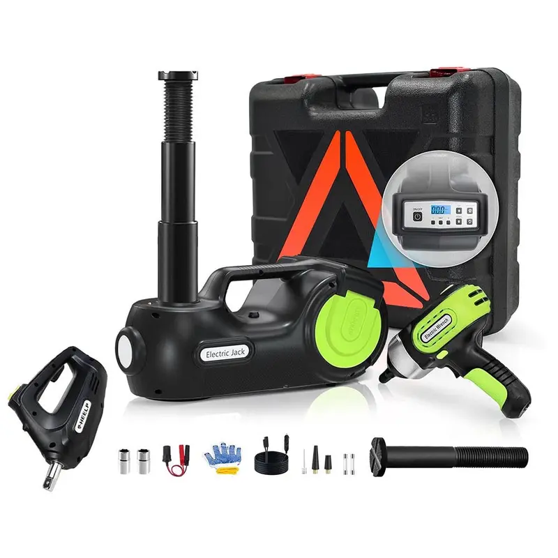 5-Ton Hydraulic Electric Car Jack – Compact Lifting Tool 1