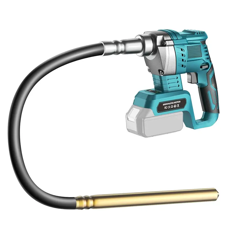 600W Concrete Vibrator Rod – Makita-Compatible Construction Tool For Air-Free Pouring 1
