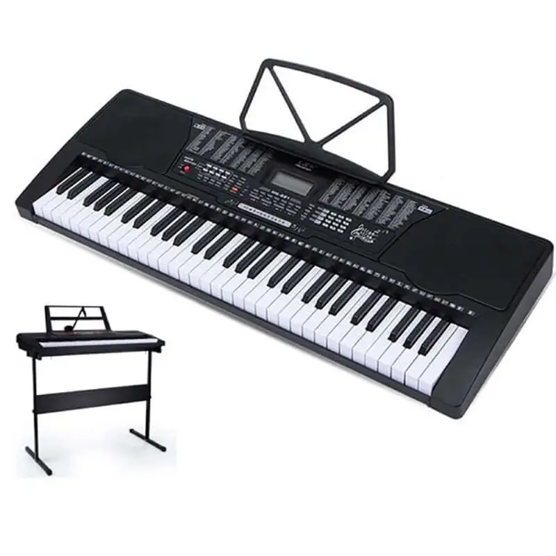 61-Key Portable Electronic Keyboard Piano For Beginners And Students 1