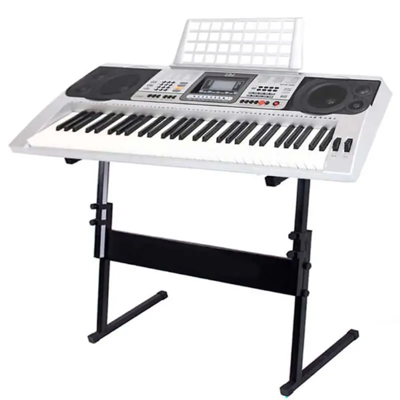 61-Key Portable Electronic Keyboard With Piano-Style Keys 1