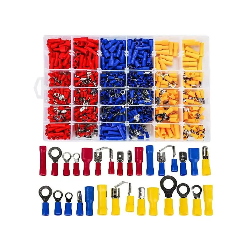 720-Piece Electrical Crimp Terminal Kit For Wire Connections 1