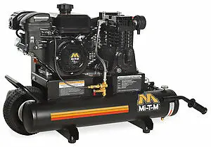 8-Gallon Single-Stage Gasoline Air Compressor – Manual Start (Model Am1-Pm07-08M) 1