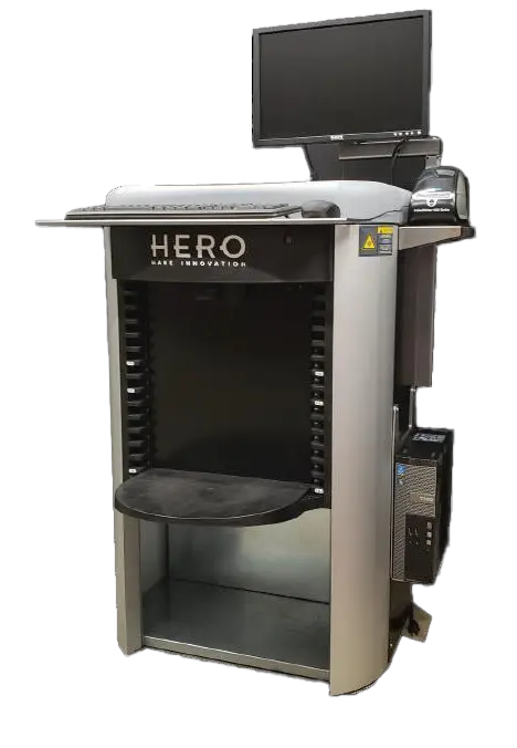 A110 Ergonomic Computer, Keyboard, And Monitor Stand For Dispenser Control Stations 1