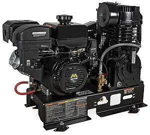 Abs-14M-B Base-Mount Two-Stage Gasoline Air Compressor 1