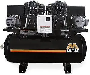 Acd-23105-120H 120-Gallon Two-Stage Electric Duplex Compressor 1