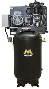 Acs-23175-80Vm 80-Gallon Two-Stage Electric Simplex Air Compressor 1