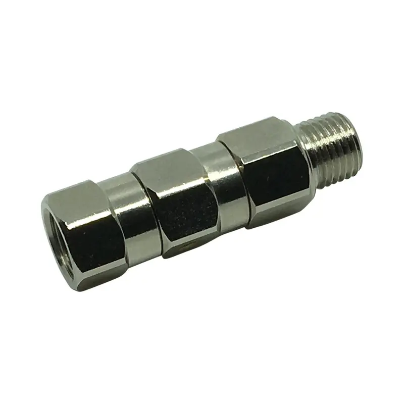 Aftermarket Graco-Compatible 1/4" Live Swivel Fitting – 3600 Psi, Leather-Packed 1