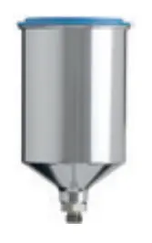 Anest Iwata 700Ml Aluminum Gravity Feed Paint Cup 1
