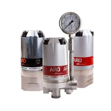 Aro 3/8" High-Flow Fluid Regulator – Up To 3 Gpm (11.4 Lpm) Capacity 1
