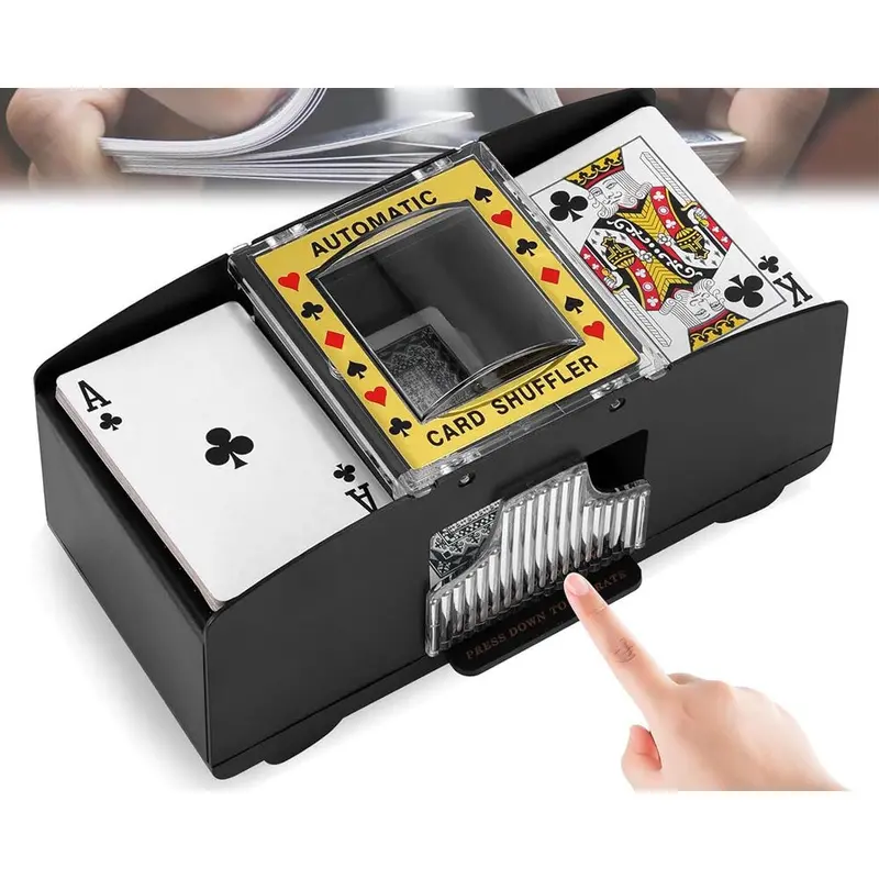 Automatic Playing Card Shuffler For Poker And Casino Games 1