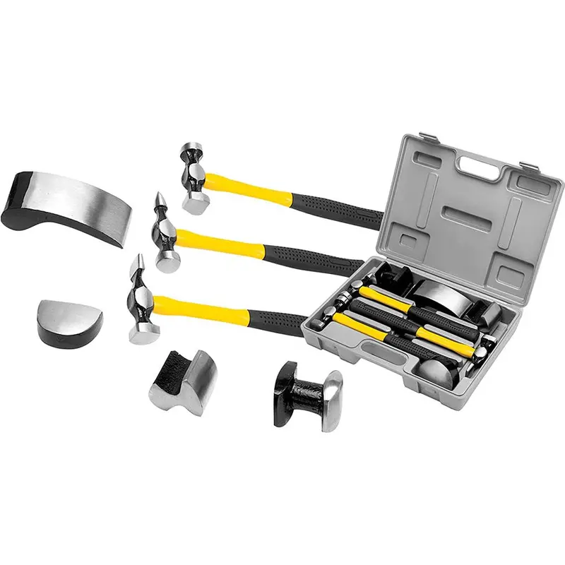 Automotive Panel Beating Hammer And Dolly Repair Kit 1