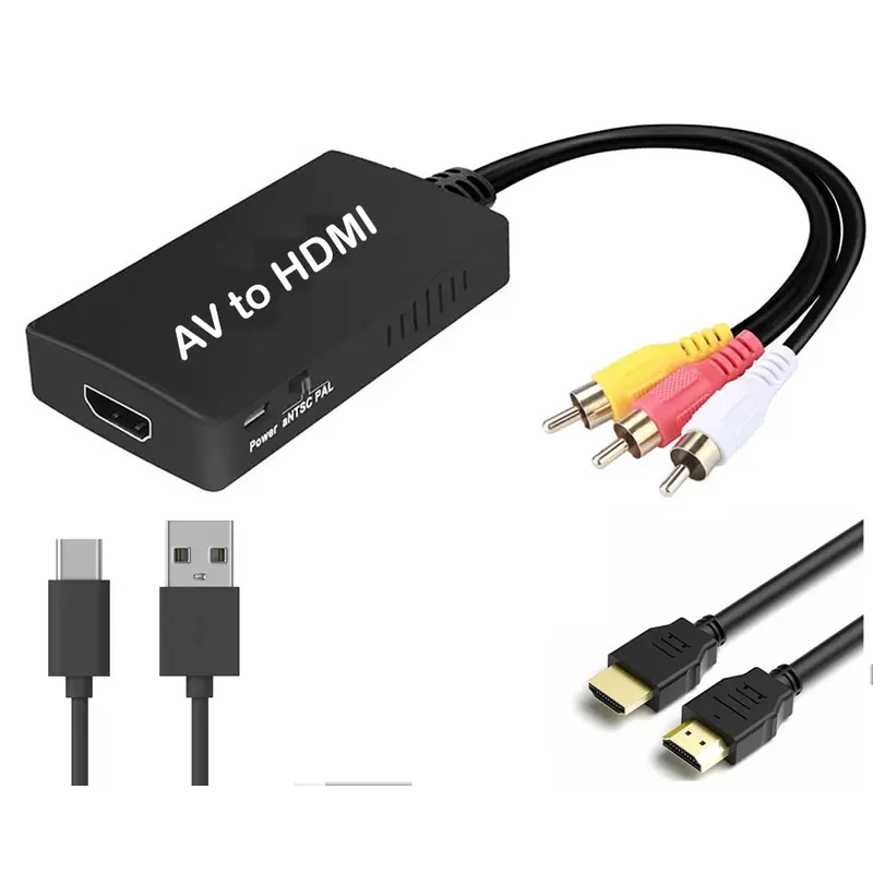 Av To Hdmi Signal Converter For Analog Video Devices 1
