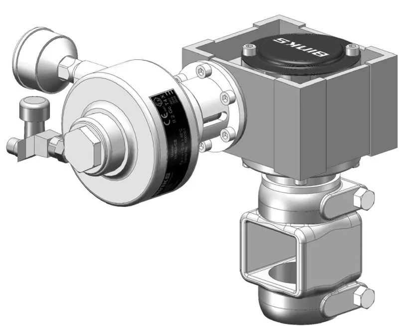 Binks 31-452 Air Motor Drive Featuring 15:1 Gearbox 1