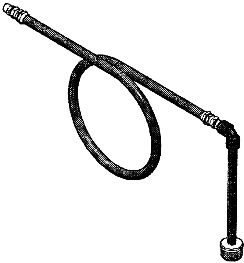 Binks 55-Gallon Siphon Hose With 1/2" Stainless Steel Fitting — Gemini Ii Compatible 1