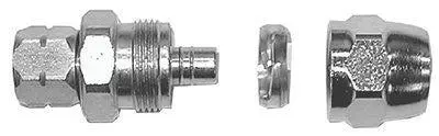 Binks 72-2143 Stainless Steel Hose Adapter — 3/8" Swivel To 1/4" Id 1