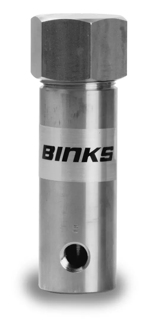 Binks 841005 Stainless Steel High-Pressure Fluid Filter – 1/2" Port, 70 Micron Screen 1