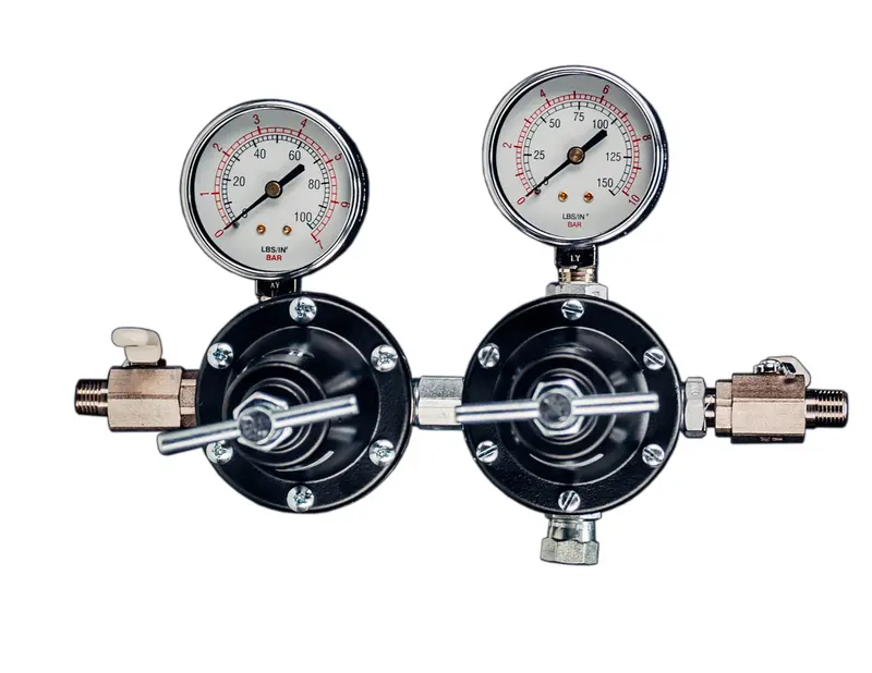 Binks Dual-Stage Air Regulator For Non-Agitated Paint Tanks – 85-472 1
