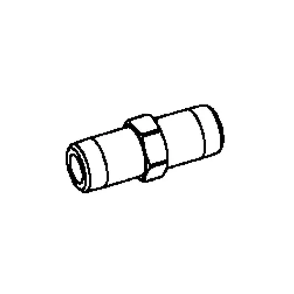 Binks Dvx-354 Extended 3/8" Bspt Nipple For Deep-Mount Installations 1