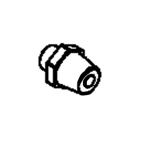 Binks Dvx-358 Dual-Thread Nipple – 1/2" Bspt X 3/8" Bspp 1