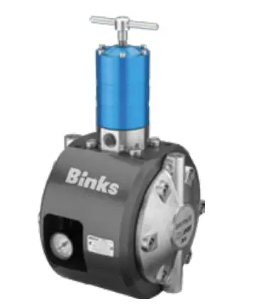 Binks Dxk-274 Manual Fluid Regulator Assembly For Flow Adjustment 1