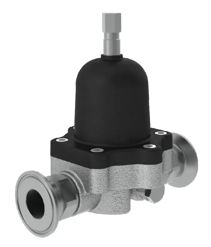 Binks Low-Shear Back Pressure Regulator — 1½" Manual-Controlled (Series 107754-X-X) 1