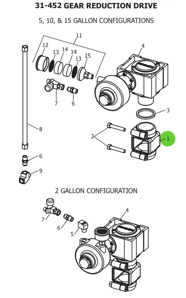 Binks Qms-35 Mounting Support For Air Motors 1