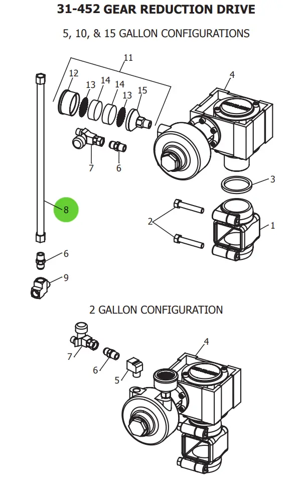 Binks Replacement Hose Assembly For Fluid Transfer Systems 1
