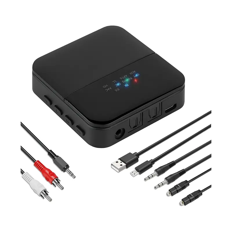 Bluetooth 5.0 Audio Transmitter For Tvs, Pcs, And Analog Devices 1