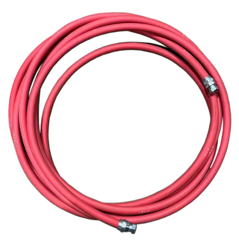 Bobcat 25-Foot 1/4" Air Hose With 1/4" × 3/8" Fittings 1